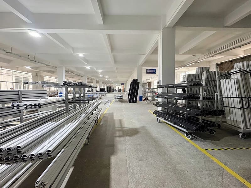 Finished Aluminum Doors and Windows Warehouse