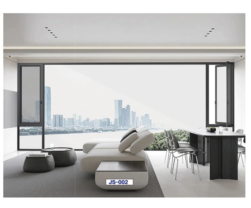 110 Series Broken Bridge Window Screen Integrated External Opening Window