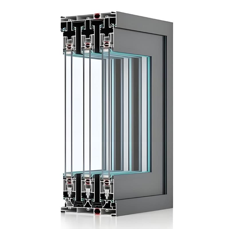 225 Series Three Track Three Leaf Sliding Door
