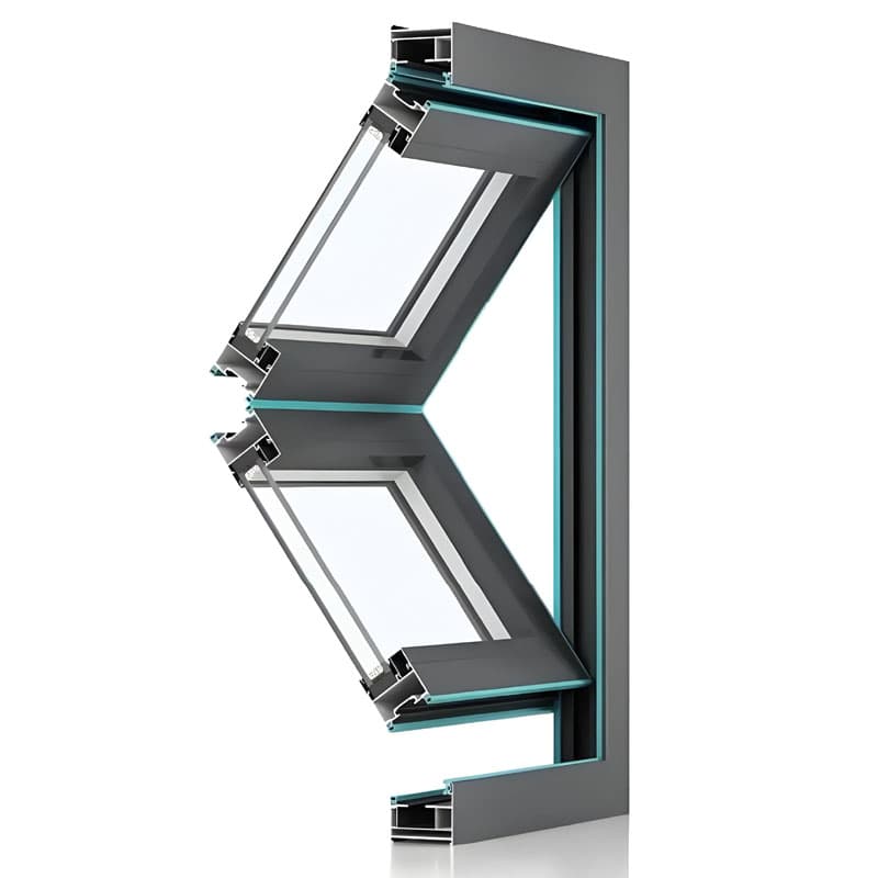 55 Vertical Folding Window